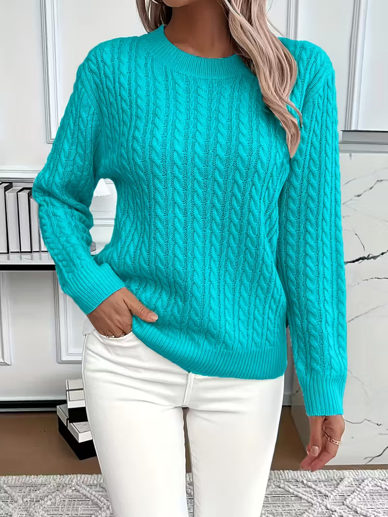 Aria Soft Knit Minimal Sweater