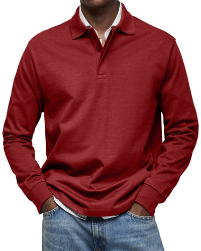 Wilson Classic Long Sleeve Polo Shirt