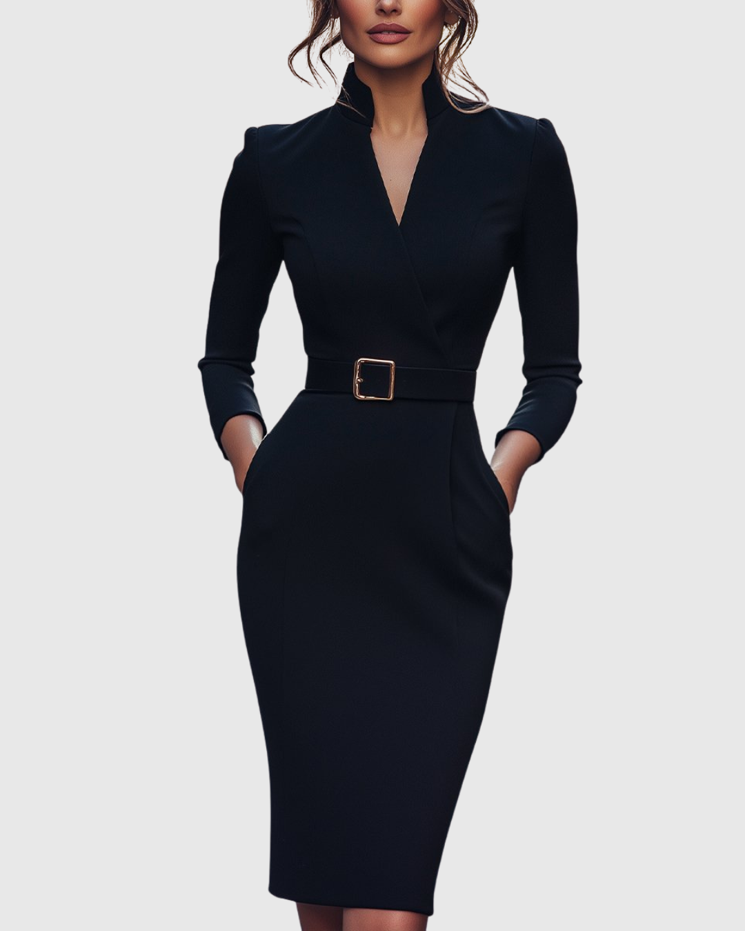 Claribel Refined Midi Dress