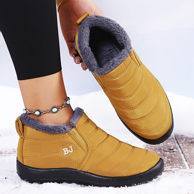 Victoria | Warm Winter Slip-On Boots.
