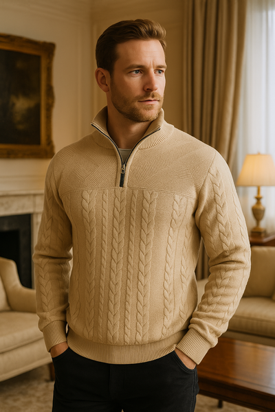 Thierry Premium Quarter Zip Sweatshirt