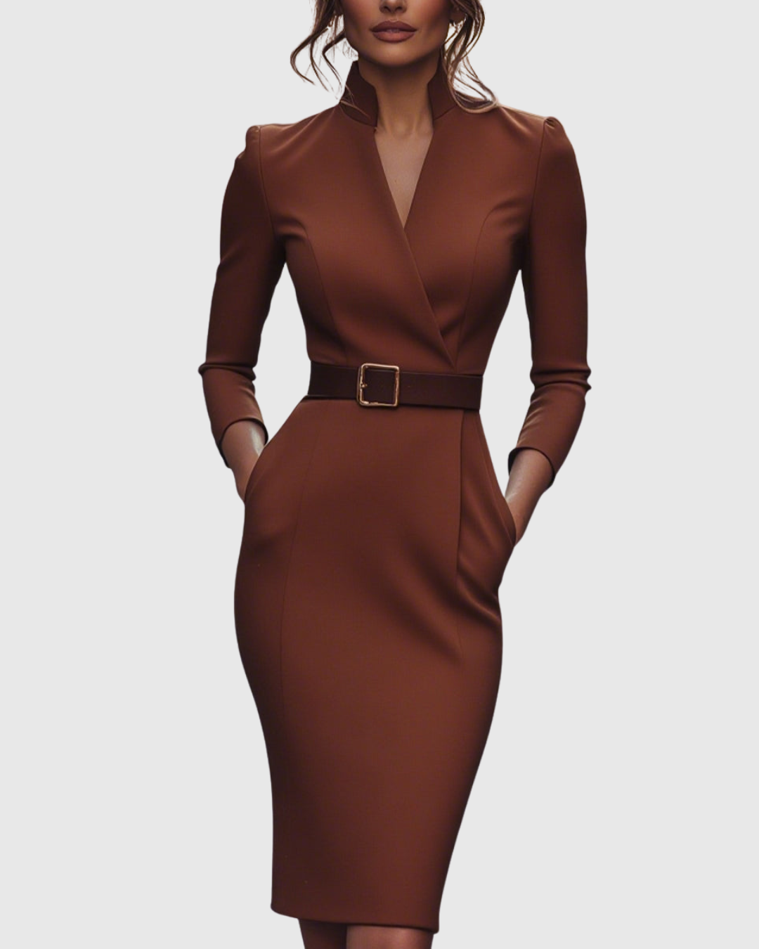 Claribel Refined Midi Dress