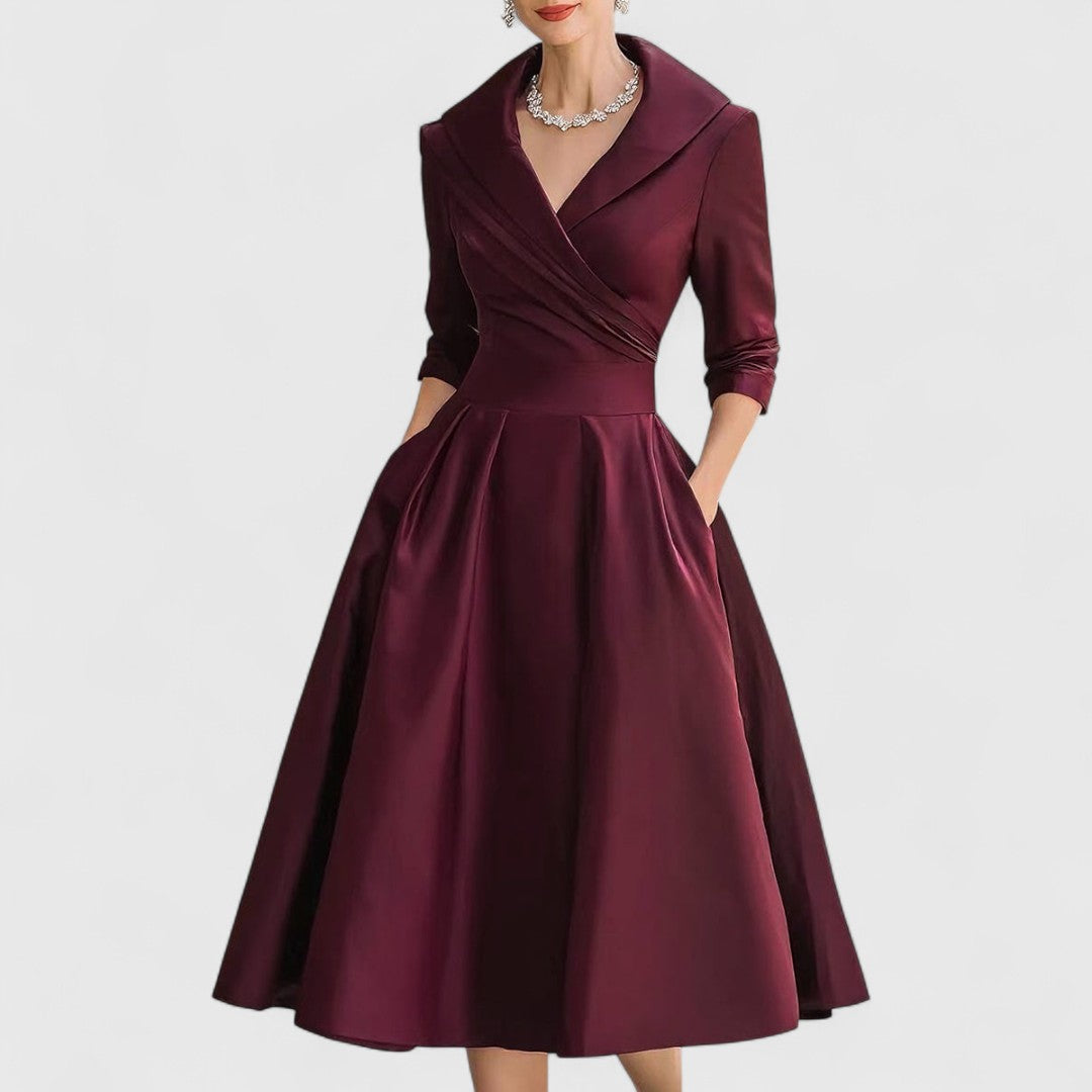 Marley Quinn Elegant Midi Dress