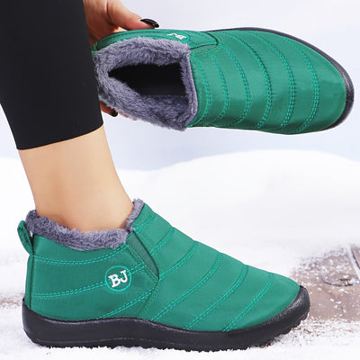 Victoria | Warm Winter Slip-On Boots.