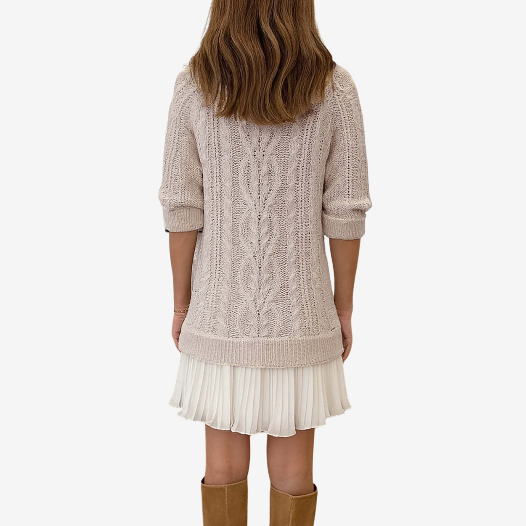 Gaëlle Knitted Jumper Dress