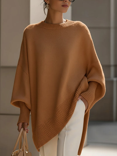 Wanwen Sophisticated Wool Blend Sweater