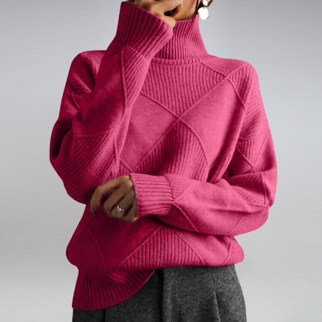 Mara Textured Winter Sweater