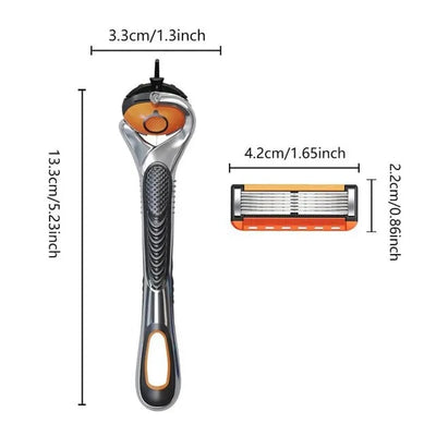 James Men’s Razor Set with Handle