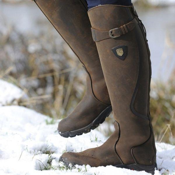 Maeve Waterproof Leather Riding Boots