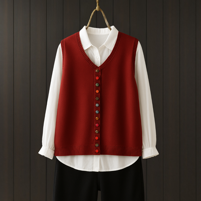 THE ROSALIE | KNIT VEST