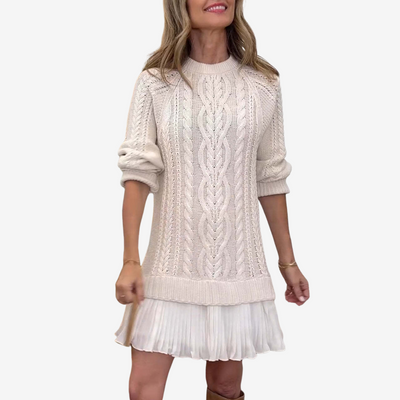 Gaëlle Knitted Jumper Dress
