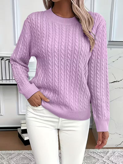 Aria Soft Knit Minimal Sweater