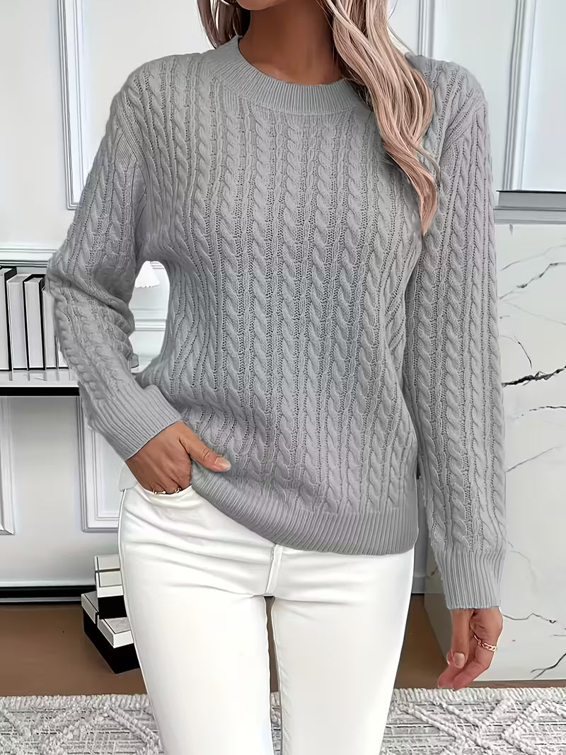 Aria Soft Knit Minimal Sweater