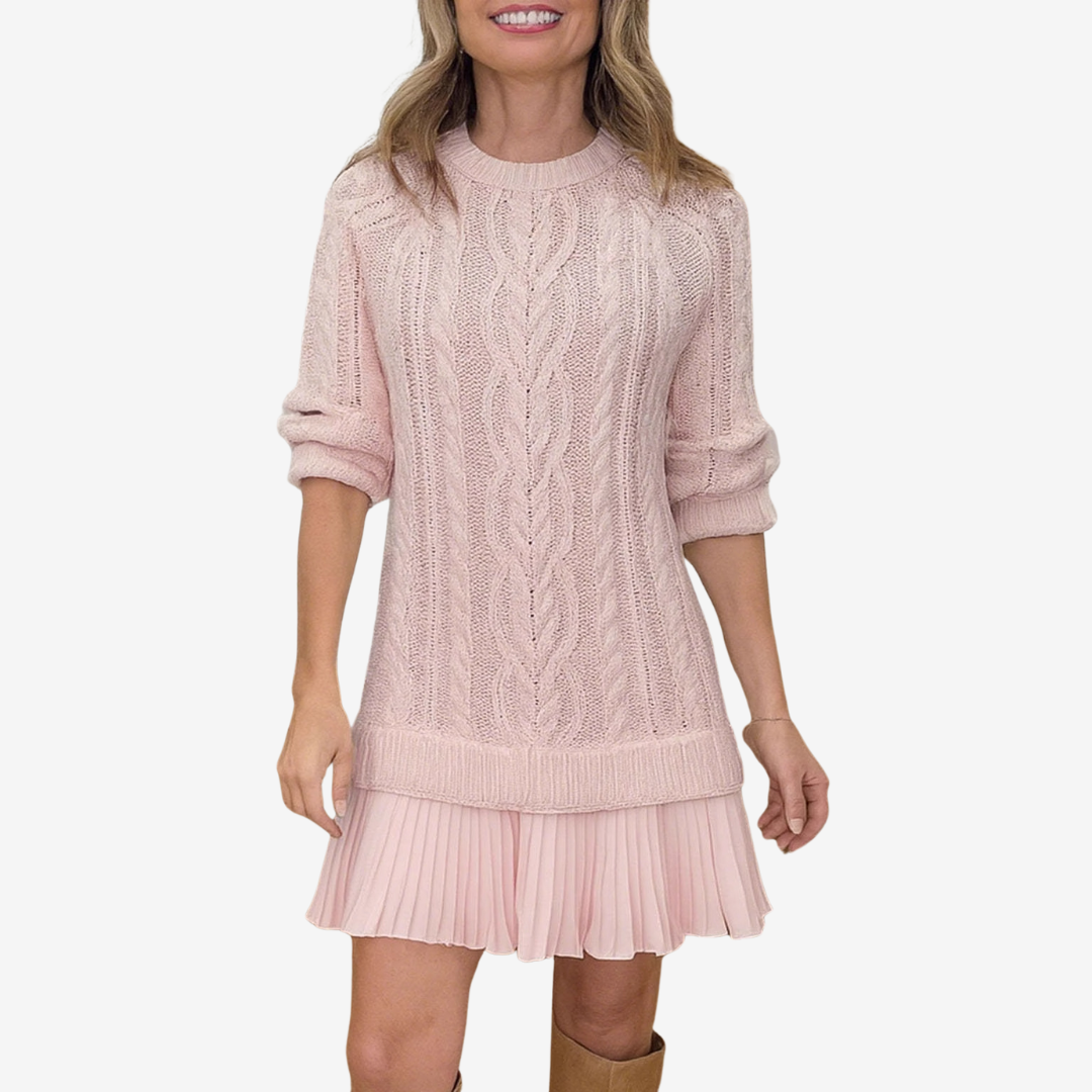Gaëlle Knitted Jumper Dress