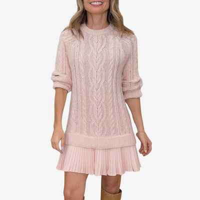 Gaëlle Knitted Jumper Dress
