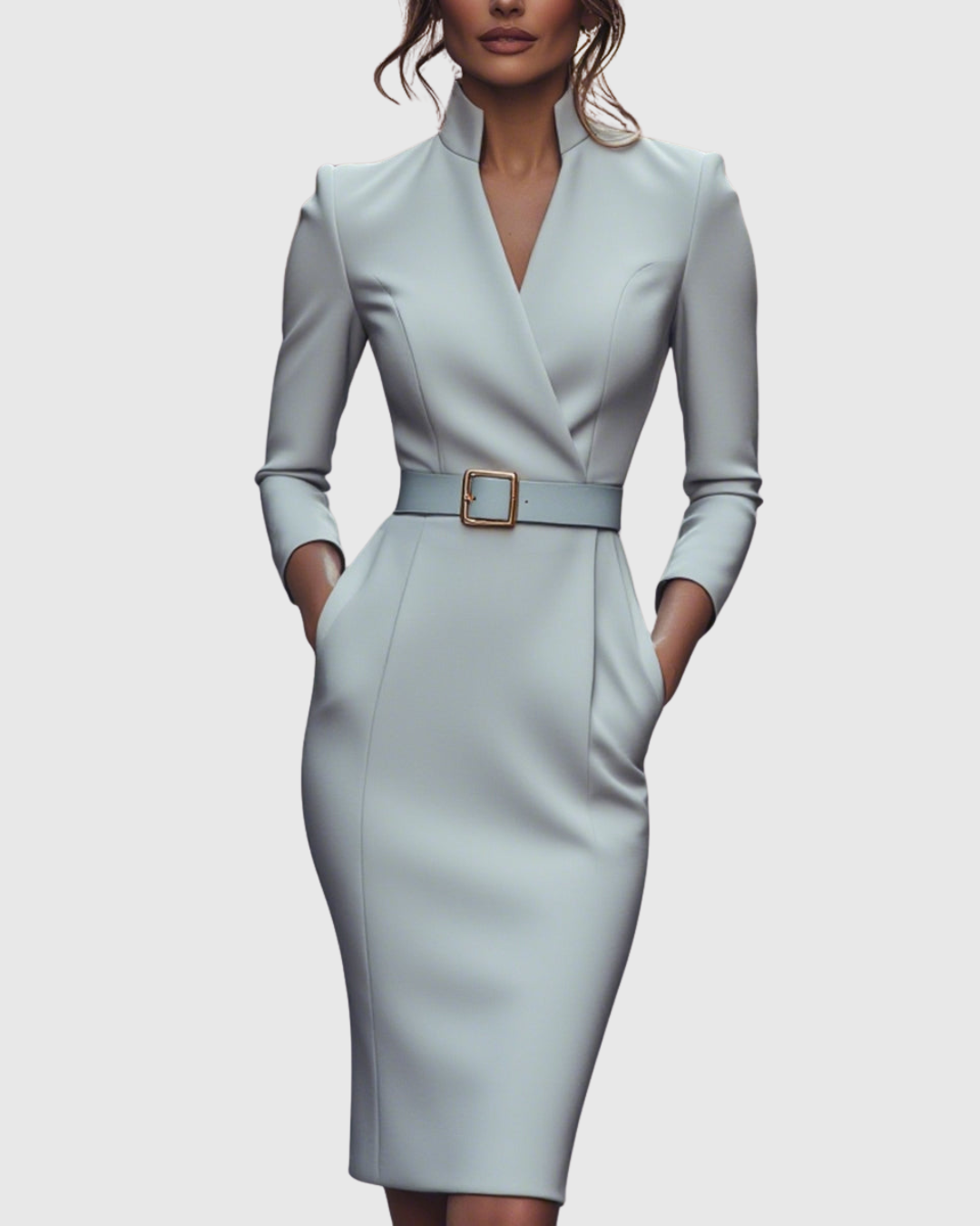 Claribel Refined Midi Dress