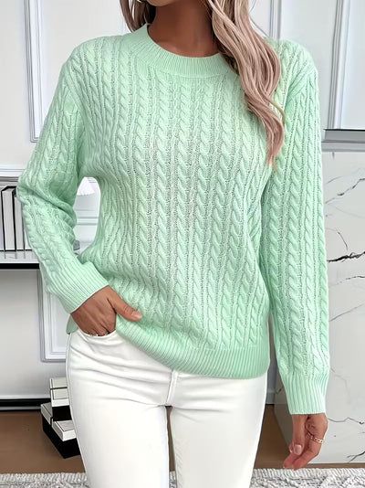 Aria Soft Knit Minimal Sweater