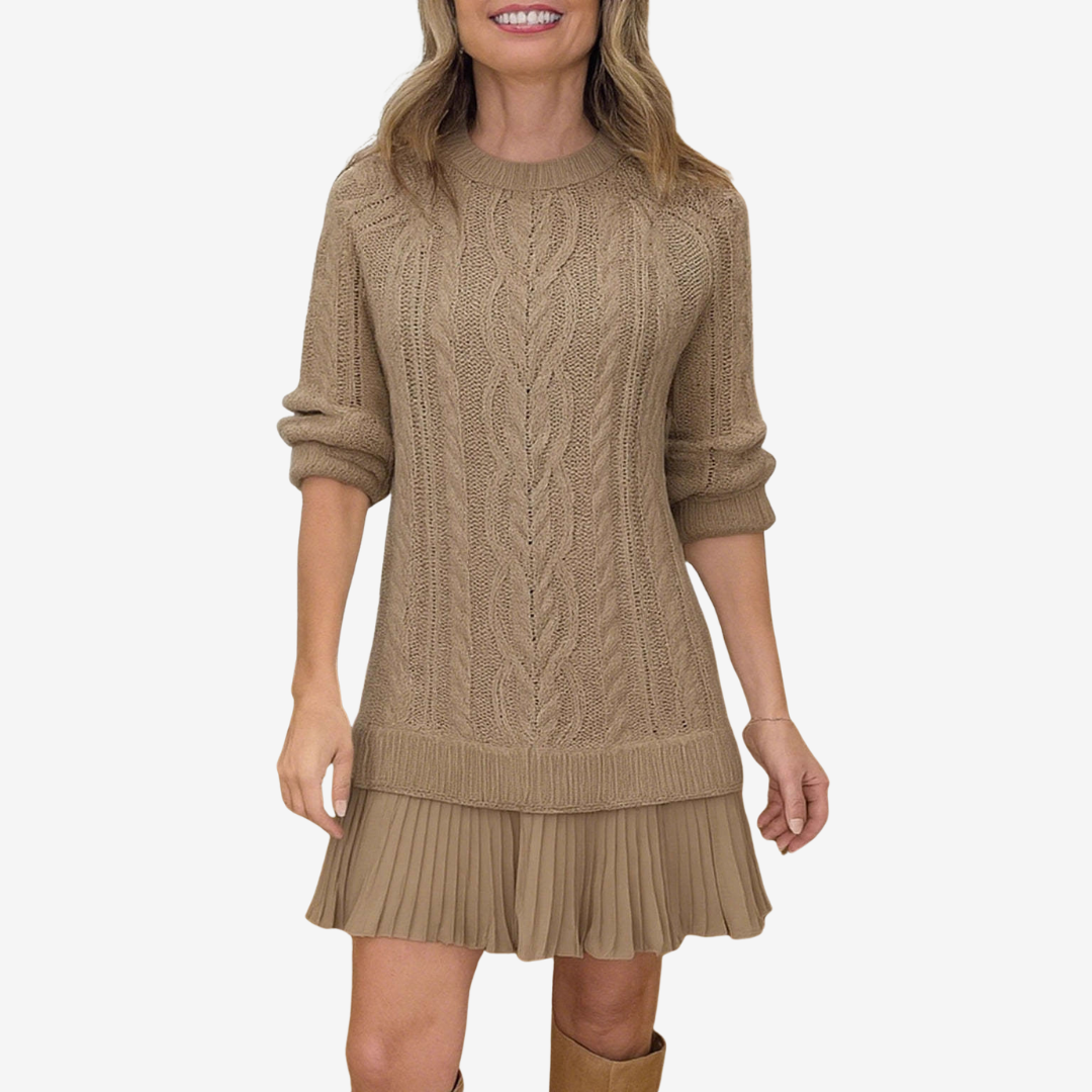 Gaëlle Knitted Jumper Dress