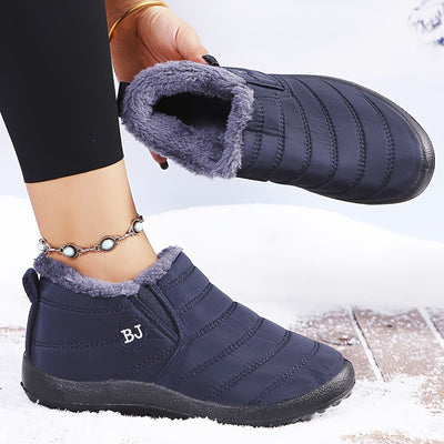 Victoria | Warm Winter Slip-On Boots.