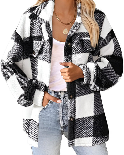 Amy Winter Plaid Jacket