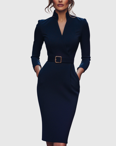 Claribel Refined Midi Dress