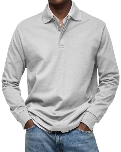 Wilson Classic Long Sleeve Polo Shirt