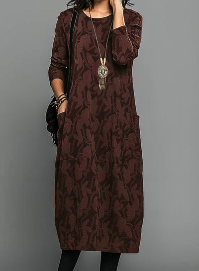 Dina Elegant Winter Dress