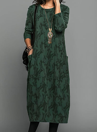 Dina Elegant Winter Dress