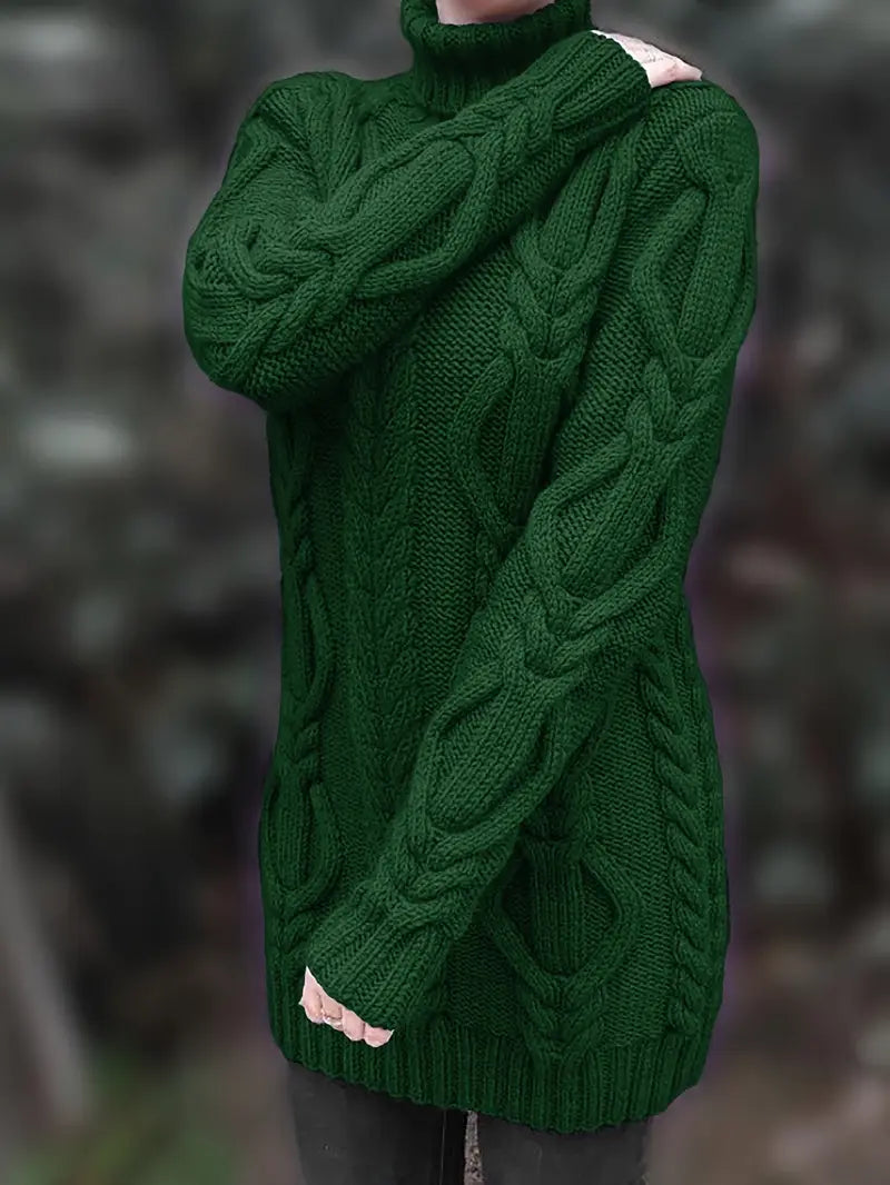 Livia – Jumper with a high neck