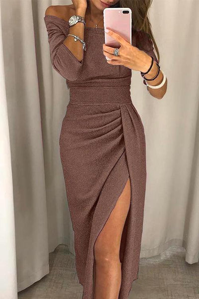Eirian Off-Shoulder Gala Dress