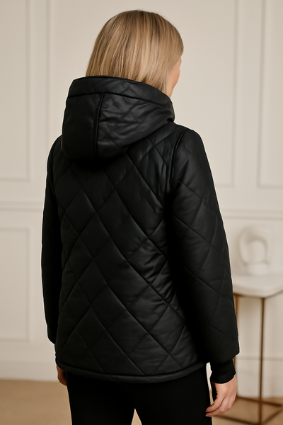 Elena – Padded Jacket with High Collar