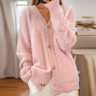 Éloise Cable-Knit Cardigan