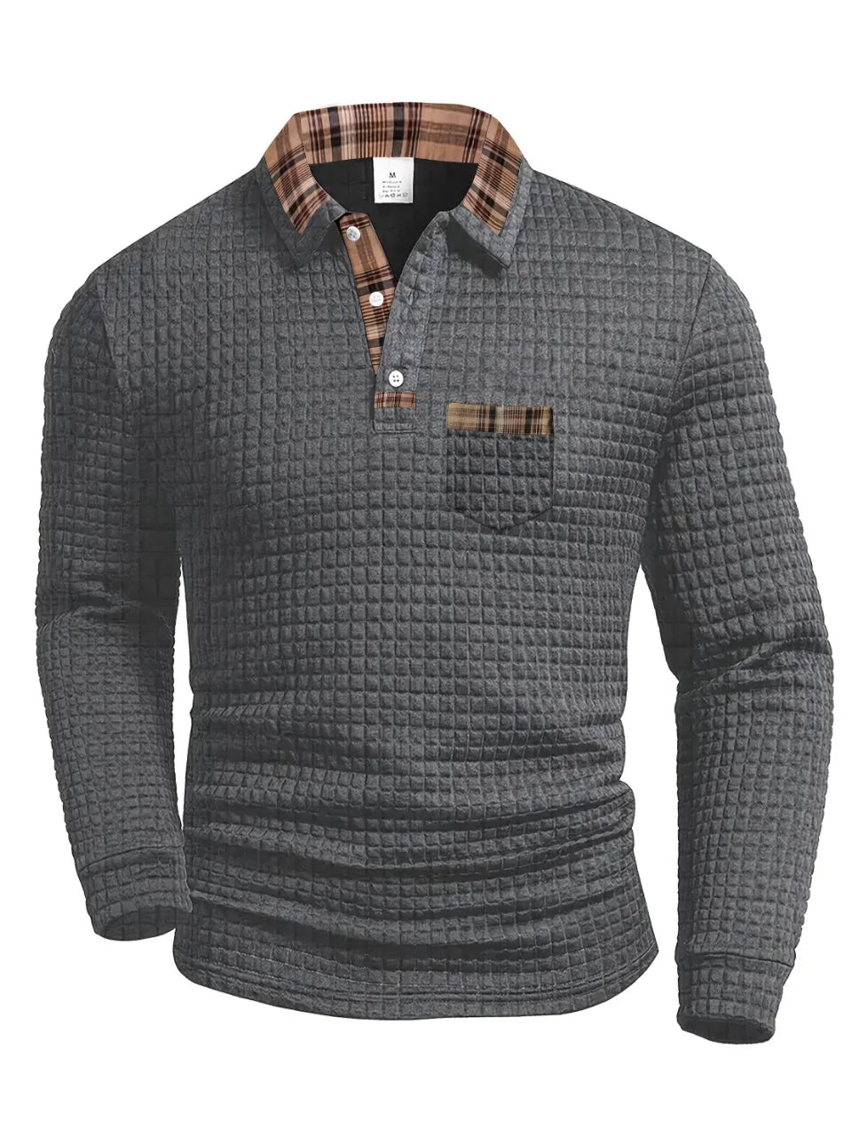 Beeckhoven Polo Shirt with Check Pattern