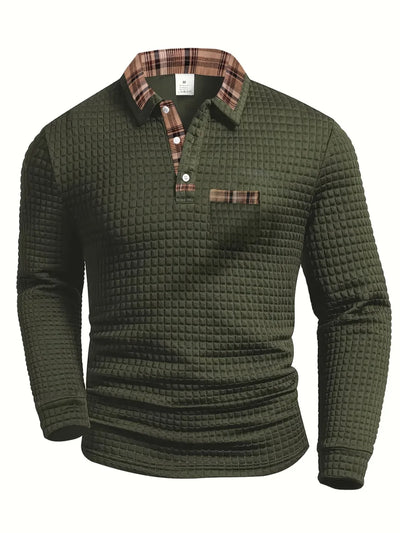 Beeckhoven Polo Shirt with Check Pattern