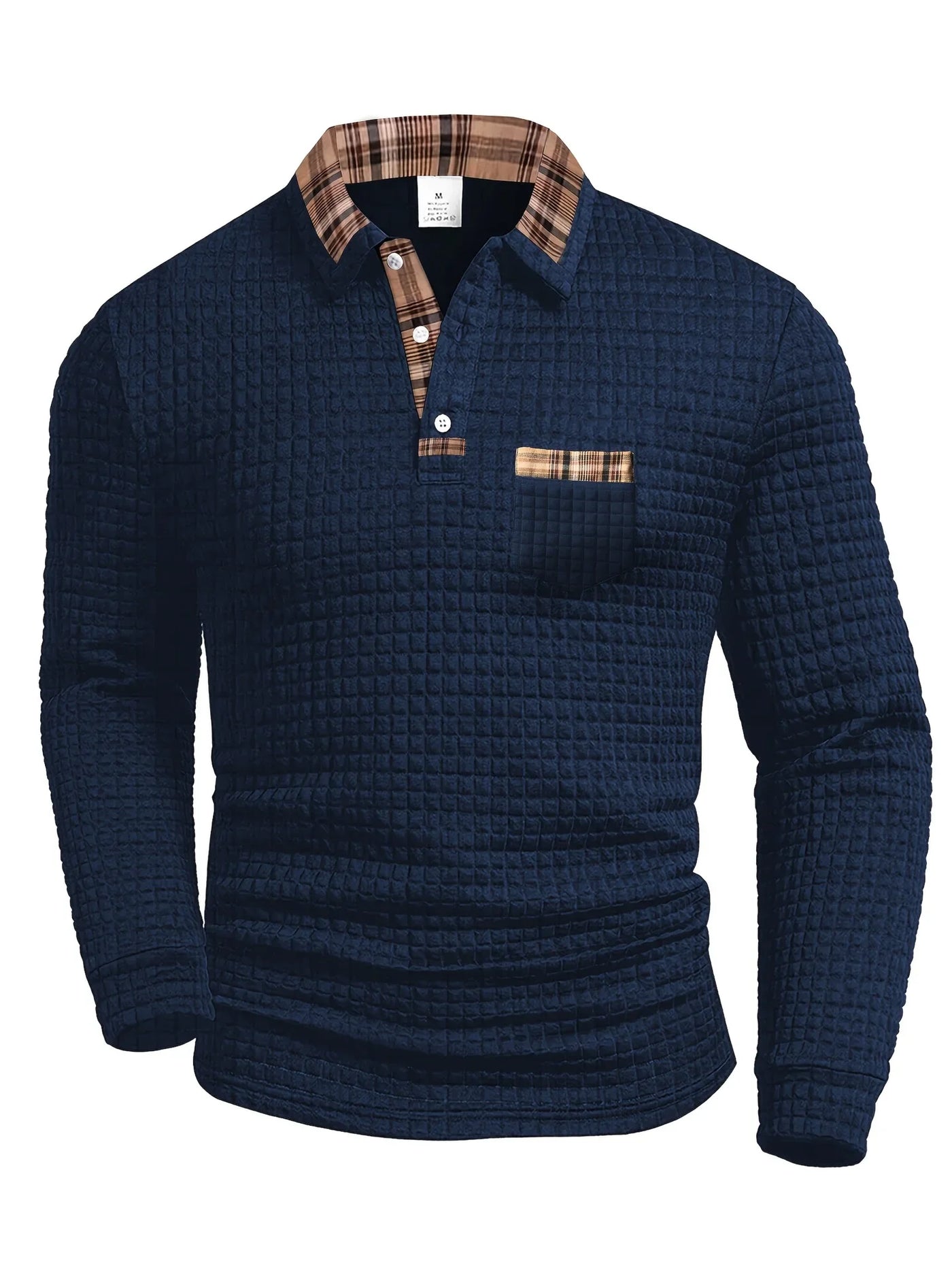 Beeckhoven Polo Shirt with Check Pattern