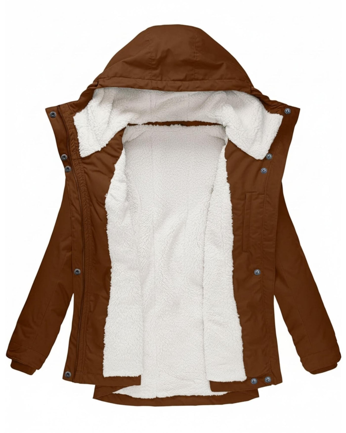 Anna – Autumn Long Fleece Jacket