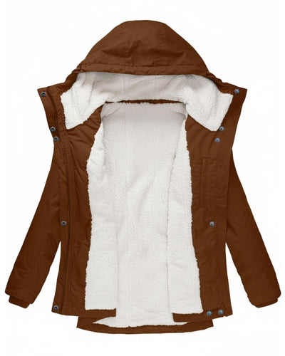 Anna – Autumn Long Fleece Jacket