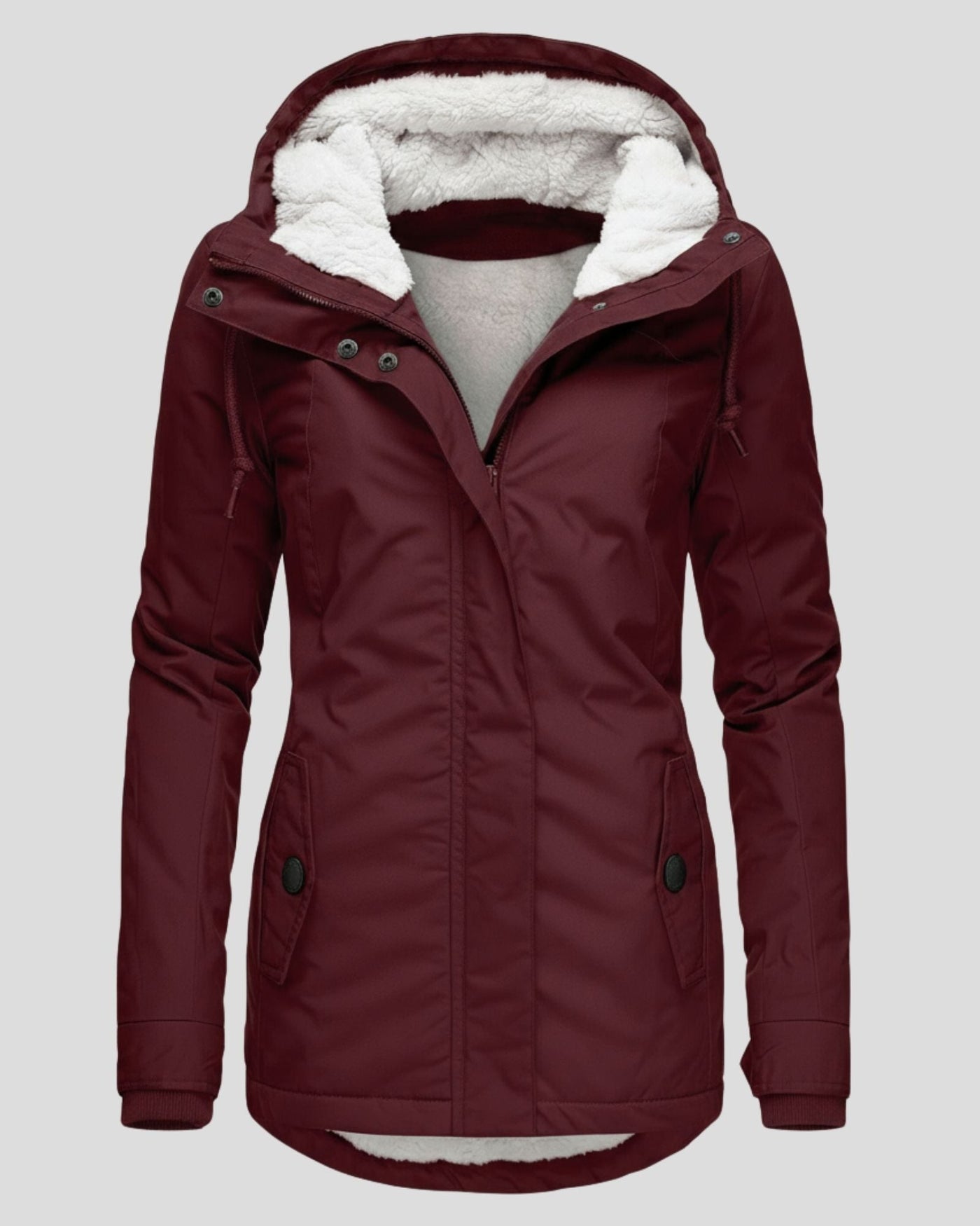 Anna – Autumn Long Fleece Jacket