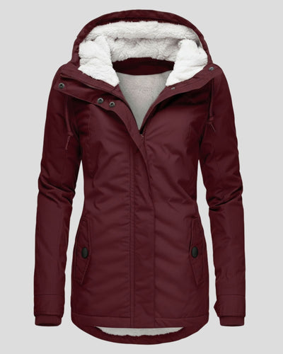 Anna – Autumn Long Fleece Jacket