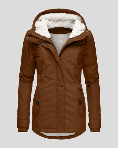 Anna – Autumn Long Fleece Jacket