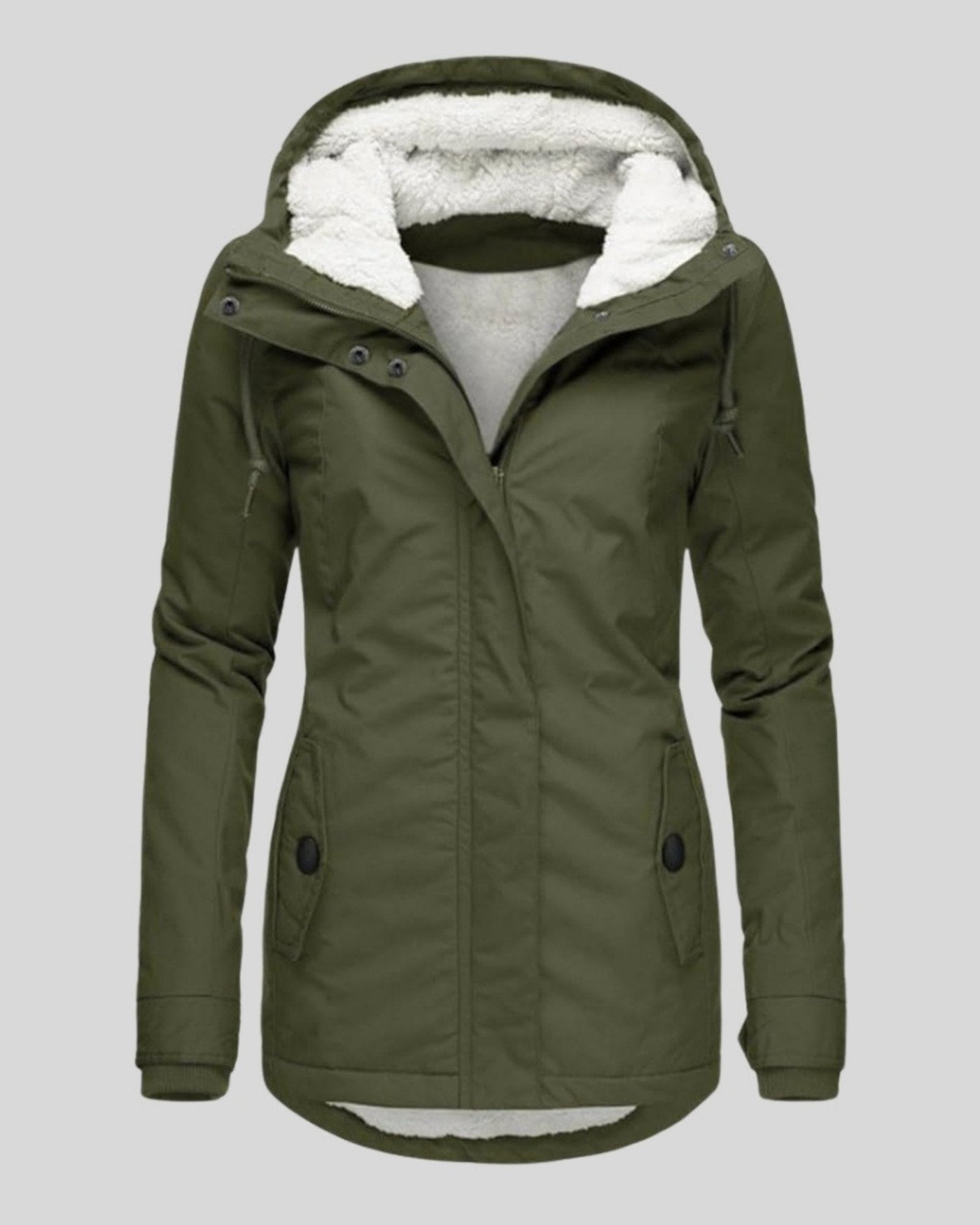 Anna – Autumn Long Fleece Jacket