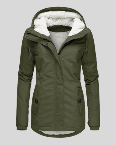 Anna – Autumn Long Fleece Jacket