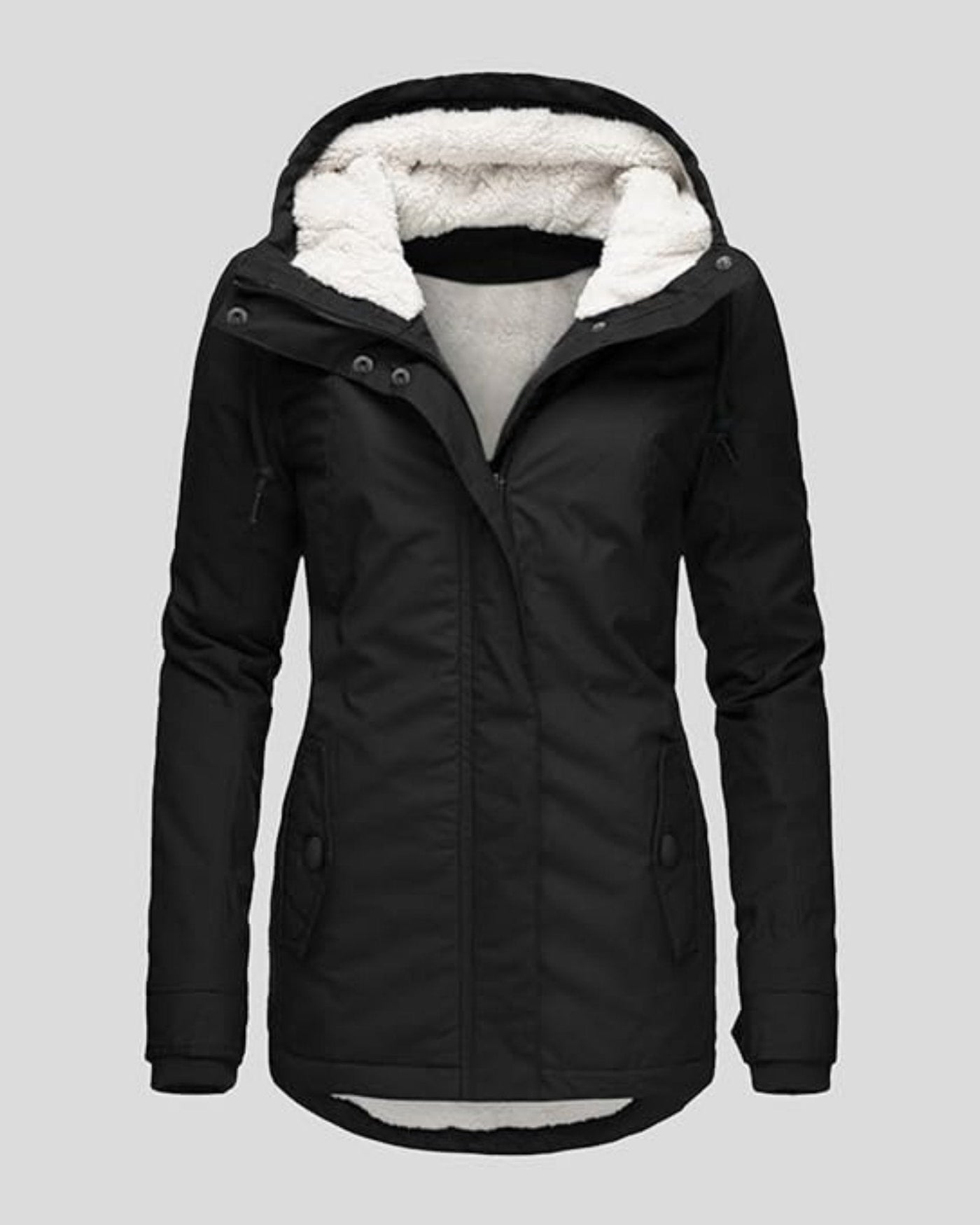 Anna – Autumn Long Fleece Jacket