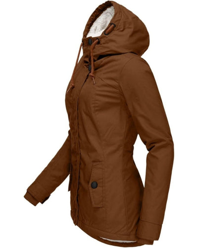 Anna – Autumn Long Fleece Jacket