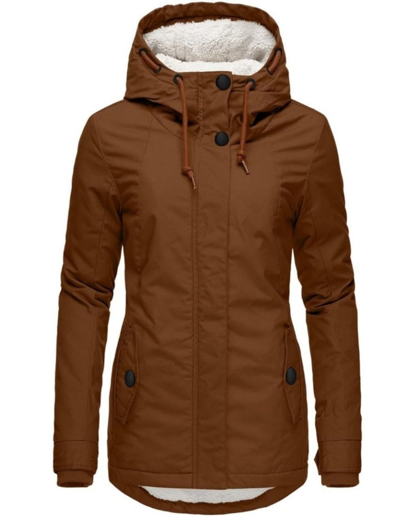 Anna – Autumn Long Fleece Jacket