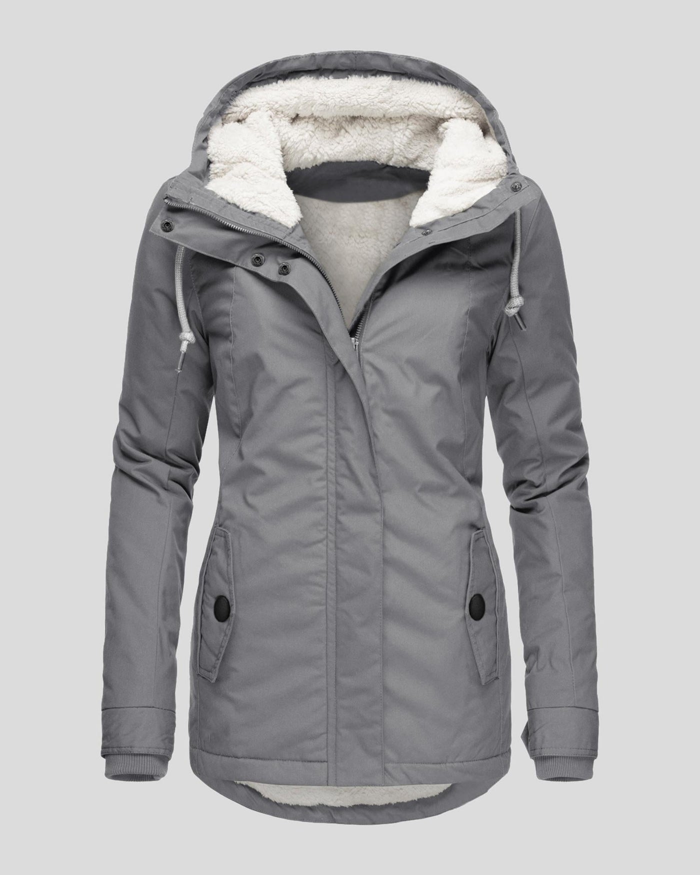 Anna – Autumn Long Fleece Jacket