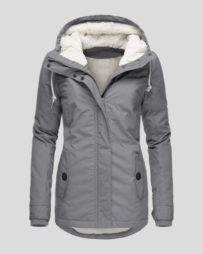 Anna – Autumn Long Fleece Jacket