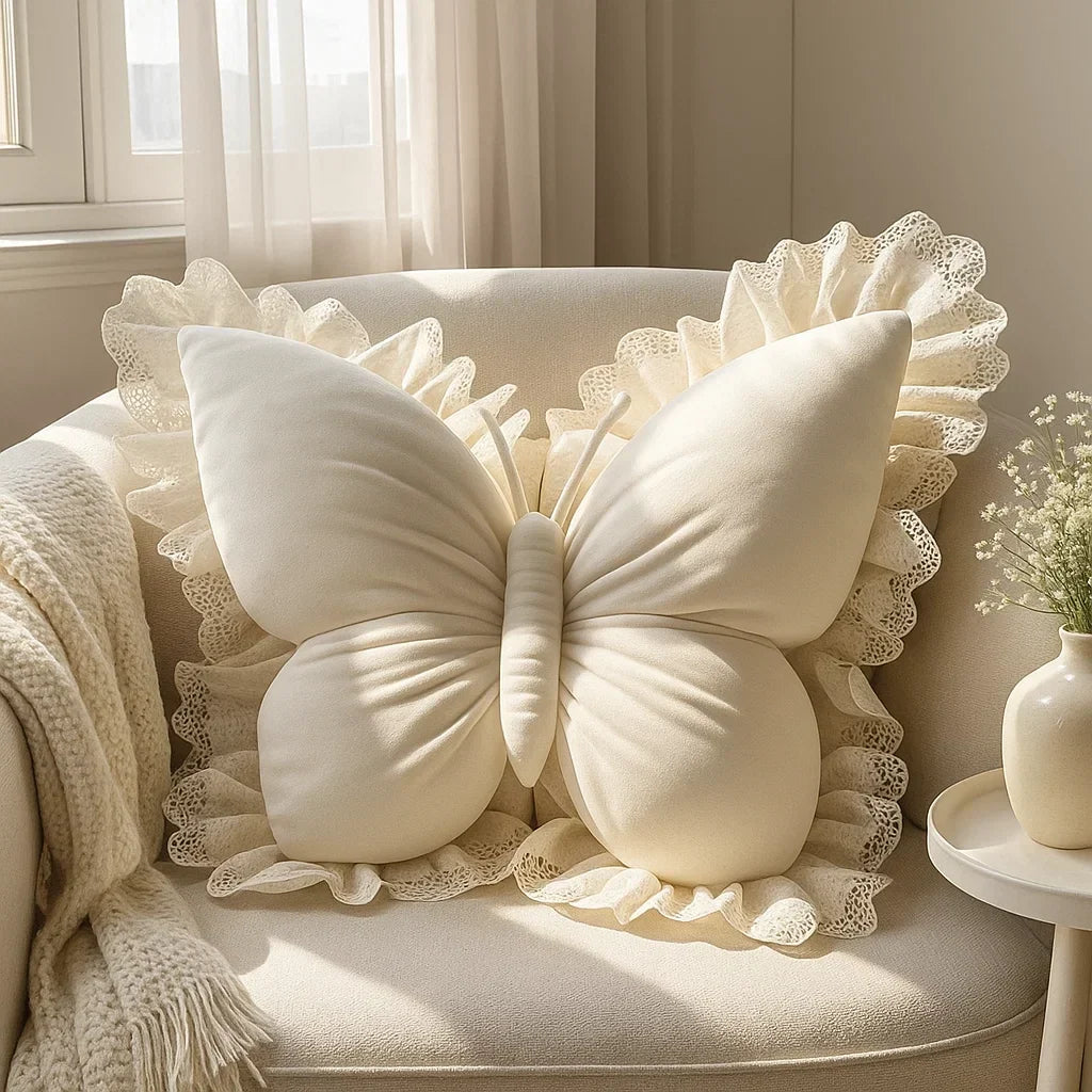 AVA BLISS BUTTERFLY PILLOW
