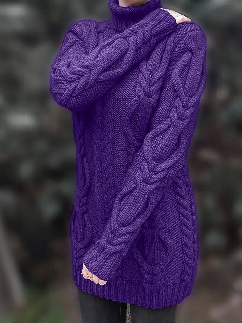 Livia – Jumper with a high neck