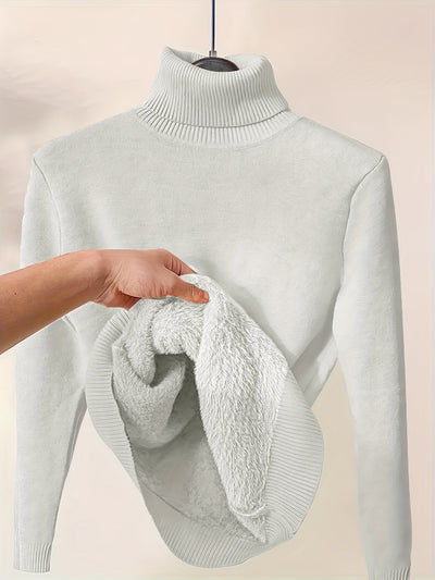 Zella Soft Turtle Neck Pullover Jumper